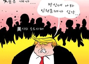 당신네 나라 인권문제가 심각