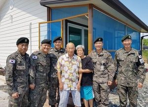 5보병사단 표범연대 부사관단, 지역 취약계층에 봉사활동 모범