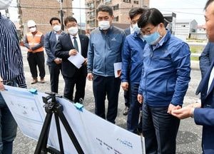 신동헌 광주시장, 우기 대비 재난 취약지 현장 점검