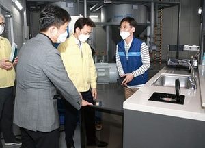 김종천 과천시장, 쓰레기 집하시설 점검