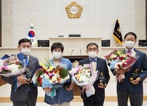 용인시의회 제7회 의정활동 우수의원상 수상