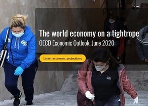 OECD, 우리나라 올해 경제성장률 전망치를 -1.2%로 하향 조정