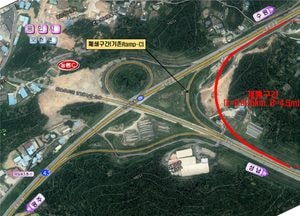 경기도건설본부, 15일부터 능원교차로 분당 → 수지방향 연결로 폐쇄