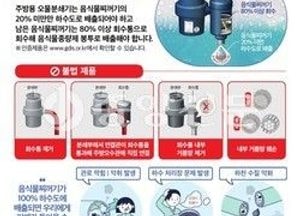부평구, 불법 주방용 오물분쇄기 판매·사용 시 과태료 부과