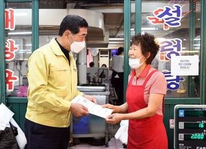 윤화섭 안산시장, “착한 선결제 운동, 소상공인 버팀목 될 것”