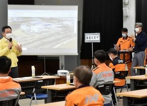 인천시, 스마트 GIS 플랫폼 활용 현장 지휘훈련