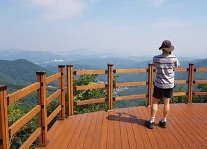 용인시, 시궁산 정상에 전망데크 설치