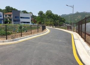 안양 비산체육공원 주변 도로 6미터 규모로 개설
