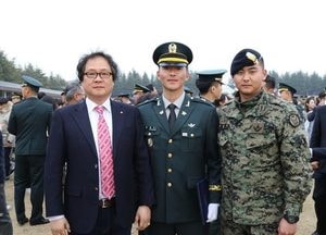 안제마 중위, 3代가 국가 위해 헌신한 병역 명문家