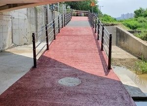 용인시 대동교 산책로 등 설치 개통한다