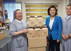 안혜영 道의원, 사회복지시설 위문 일정으로 전반기 부의장 임기 마무리