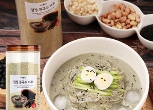 양평군 증안리약초마을협동조합, 고압로스팅 검정 콩국수가루 출시