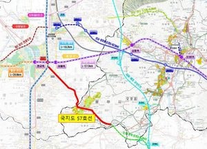 성남시, 국지도 57호선 교통개선대책 용역 추진