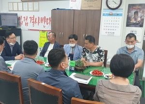 김남근 하남부시장 전통시장·주요 상점가 등 방문