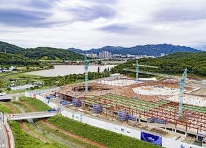 의왕시, 백운밸리 롯데쇼핑몰 건축공사 예정대로 진행