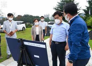 신동헌 광주시장, 주요 투자사업 준공 현장 방문