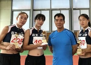 김포시청 육상팀, 제48회 KBS배 전국육상경기대회 1600m 계주 우승