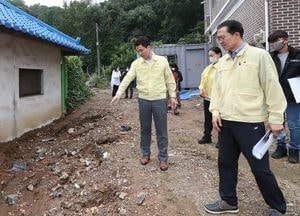 화성시, 폭우 대비 산사태 취약지역 현장점검 실시