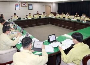 옹진군수, 재난안전대책본부 근무자 노고 격려
