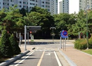 계양구 어린이교통교육관 실외 체험장 신호등 정비