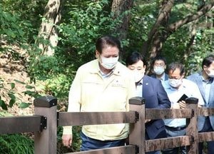 최대호 안양시장, 코로나19 확산 대비 현장점검 나서