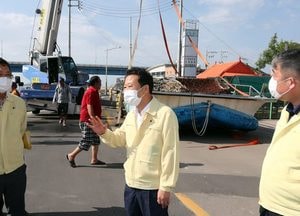 옹진군, 태풍 바비 북상 대비 면별 긴급 영상회의