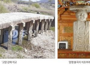 ‘고양 강매 석교’ ‘양평 불곡리 석조여래입상’ 문화재 지정