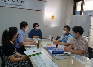 최경자 의원, 경민학원 급식실 현대화사업 논의