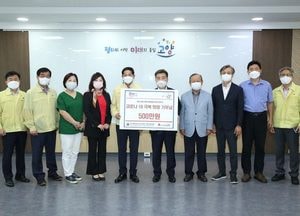 민주평통 고양시협의회, 고양시에 마스크·성금 기부