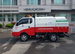 옹진군, 산불초동진화 위해 산불진화차량 전면 교체