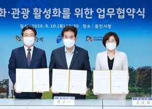 안성시, 용인·당진시와 문화관광 활성화 힘 모아