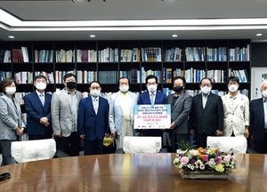 의정부시 출입기자협의회, 의정부시에 마스크 4000장 전달