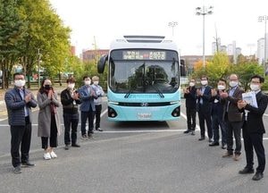 부천시, 교통약자전용 친환경 전기버스 도입