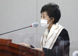 [국감] 최영애 인권위원장 "박원순 성추행 의혹 직권조사 결과 연내 발표"