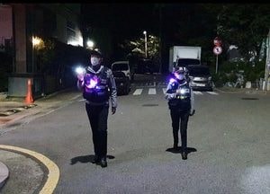 인천경찰, 주민 호평 지역안전순찰제 "전면 시행"