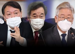 윤석열 검찰총장, ‘대선후보 1위’ 등극···윤석열24.7%·이낙연22.2%·이재명18.4%