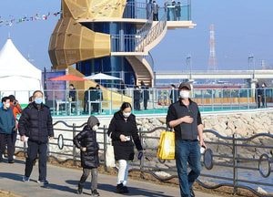 [포토] 인천 소래포구 새우타워 구경오세요