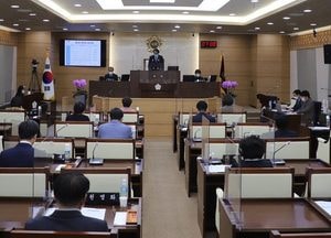 평택시의회, 제219회 본회의 개최... '코로나19로 축소 진행'