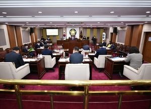 포천시의회, 내년도 예산안 등 41건 안건 심의·의결