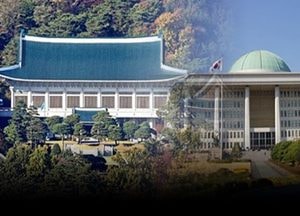 문재인 대통령 ‘지지율’ 최저치···국민의힘 31.3% vs 민주당 29.7%