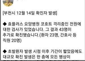 부천 요양병원서 병상 기다리던 노인 3명 잇따라 숨져... “경기도, 책임 통감”