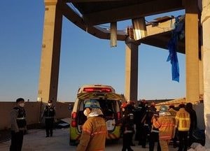 평택 물류창고 건설현장 붕괴 5명 추락...‘3명 사망’