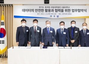 道, 통계청·서울대, 데이터 안전한 활용 업무협약 체결