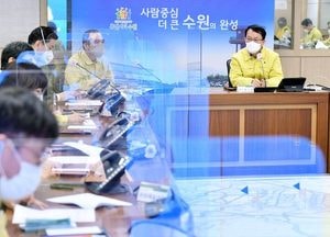 수원시, 이달 중 ‘코로나19 예방접종 대응 추진단’ 출범
