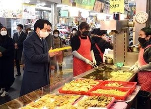 안병용 의정부시장, 상인들과 소통시간 가져
