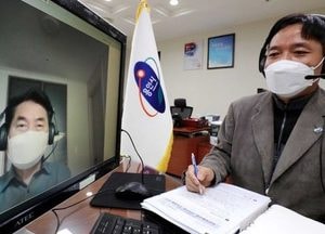 자가격리 백군기 용인시장,  온택트로  꼼꼼한 시정운영