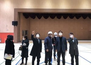 배수문 도의원 ‘의왕정음학교’ 설립 현장 방문