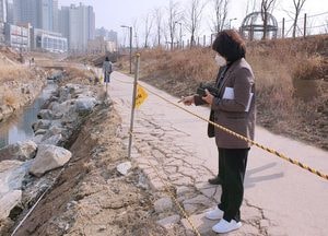방미숙 하남시의장, 미사강변 호수공원 현장 점검