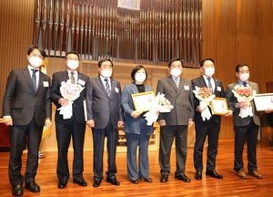 부평구의회 홍순옥 의장·정종연 동구의회의장 지방의정봉사상 수상