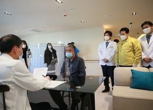 용인시, 코로나19 종식 접종 첫발 내딛고 순항 중